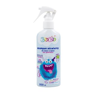 BOOBOO Szampon micelarny dla dzieci w sprayu bez spłukiwania 200ml