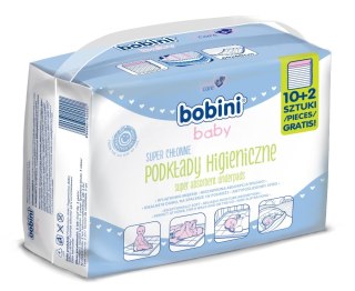 Bobini Bobini Baby podkłady higieniczne dla niemowląt i dzieci 12szt