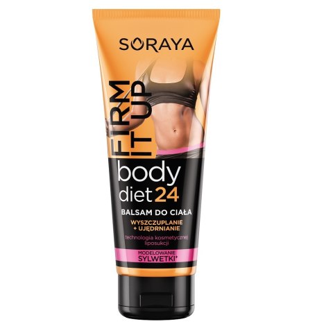 Soraya Body Diet 24 Wyszczuplanie i Ujędrnianie balsam do ciała 200ml Soraya Body Diet 24 Wyszczuplanie i Ujędrnianie balsam do ciała 200ml
