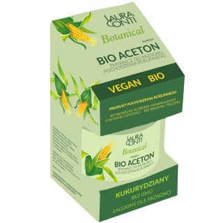 LAURA CONTI Botanical Bio Aceton zmywacz do paznokci pochodzenia roślinnego 50ml