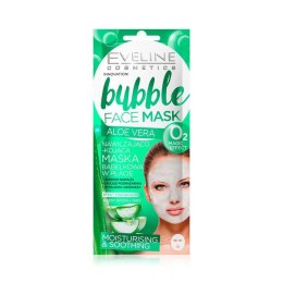 Eveline Cosmetics Bubble Face Mask nawilżająca bąbelkowa maska w płachcie Aloes 7ml