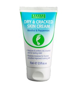 Beauty Formulas Dry & Cracked Skin Cream krem do suchej i popękanej skóry stóp 75ml