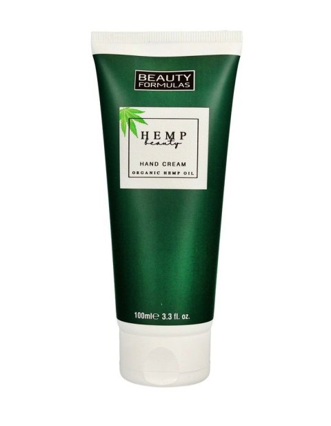 Beauty Formulas Hemp Beauty Hand Cream krem do rąk z organicznym olejem konopnym 100ml Beauty Formulas Hemp Beauty Hand Cream krem do rąk z organicznym olejem konopnym 100ml