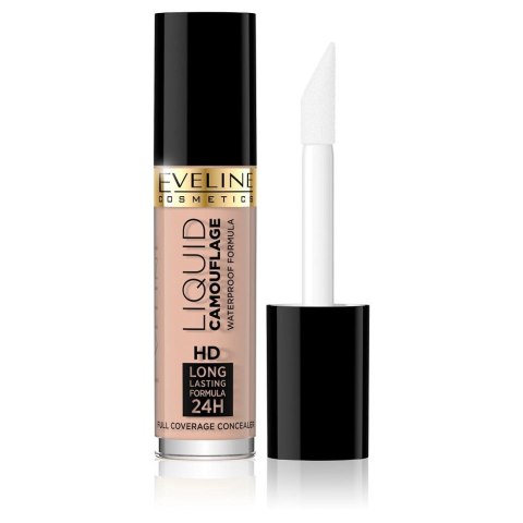 Eveline Cosmetics Liquid Camouflage Full Coverage Concealer korektor kryjący do twarzy 01A 5ml Eveline Cosmetics Liquid Camouflage Full Coverage Concealer korektor kryjący do twarzy 01A 5ml