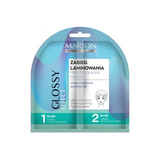 Marion Professional Glossy Effect profesjonalny zabieg laminowania Proste i gładkie włosy 20ml