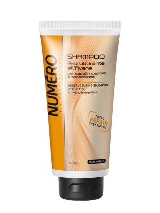 NUMERO Restructuring Shampoo With Oats restrukturyzujący szampon z owsem 300ml