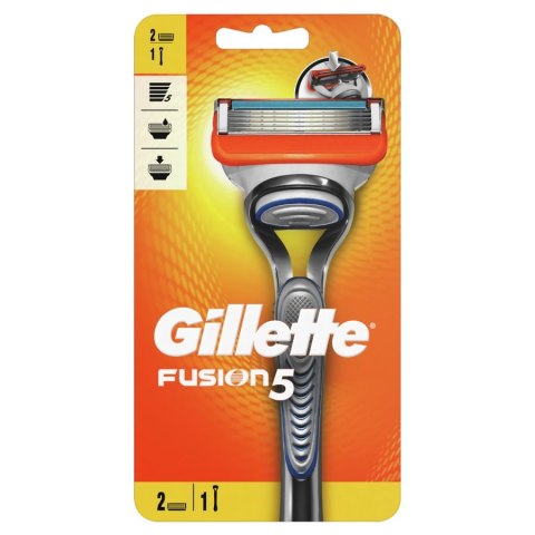 Gillette Fusion5 maszynka do golenia + wkład 2szt. Gillette Fusion5 maszynka do golenia + wkład 2szt.