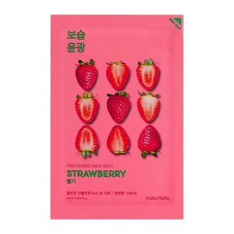 Pure Essence Mask Sheet Strawberry tonizująca maseczka z ekstraktem z truskawki 20ml HOLIKA HOLIKA