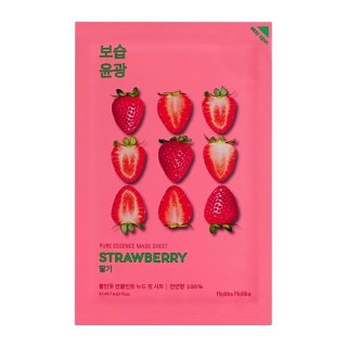 HOLIKA HOLIKA Pure Essence Mask Sheet Strawberry tonizująca maseczka z ekstraktem z truskawki 20ml