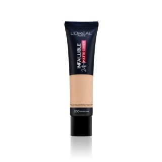L'Oreal Paris Infallible 32H Matte Cover Foundation długotrwały podkład matujący 200 Neutral Undertone/Golden Beige 30ml