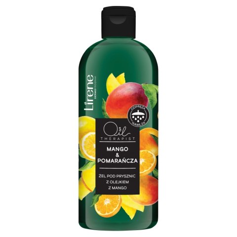 Lirene Oil Therapist żel pod prysznic Mango & Pomarańcza 400ml Lirene Oil Therapist żel pod prysznic Mango & Pomarańcza 400ml
