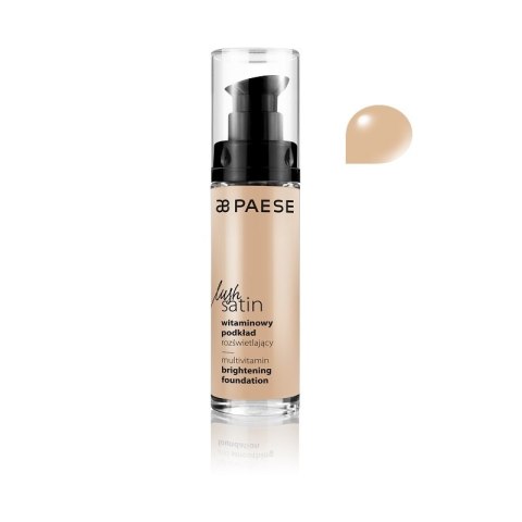 Paese Lush Satin Multivitamin Brightening Foundation witaminowy podkład rozświetlający 32 Naturalny 30ml Paese Lush Satin Multivitamin Brightening Foundation witaminowy podkład rozświetlający 32 Naturalny 30ml