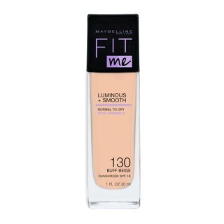 Maybelline Fit Me Luminous + Smooth Foundation rozświetlający podkład do twarzy 130 Buff Beige 30ml