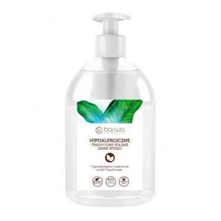 Barwa Hipoalergiczne tradycyjne polskie szare mydło 500ml