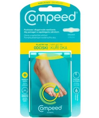 Compeed Plastry nawilżające na odciski Średnie 6szt.