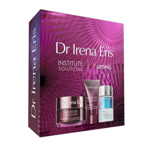 Dr Irena Eris Institute Solutions Y-Lifting zestaw remodelująco-naprawczy krem na noc 30ml + modelująco-liftingujący krem na dzień 50ml + dwuf Dr Irena Eris Institute Solutions Y-Lifting zestaw remodelująco-naprawczy krem na noc 30ml + modelująco-liftingujący krem na dzień 50ml + dwuf