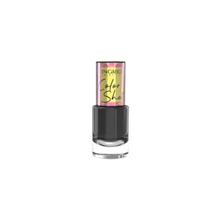 Color Shot lakier do paznokci 01 Just Black 7ml Ingrid