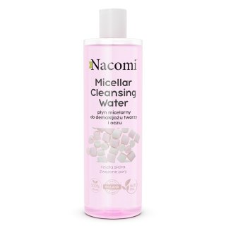 Nacomi Micellar Cleansing Water płyn micelarny do demakijażu twarzy i oczu zwężający pory 400ml