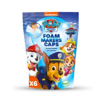 Paw Patrol Foam Makers Caps pianotwory do kąpieli 6x18g