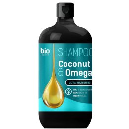 Szampon z olejem kokosowym i Omega 3 do wszystkich rodzajów włosów 946ml Bio Naturell