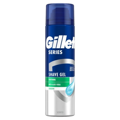 Gillette Series Sensitive żel do golenia dla mężczyzn 200ml Gillette Series Sensitive żel do golenia dla mężczyzn 200ml