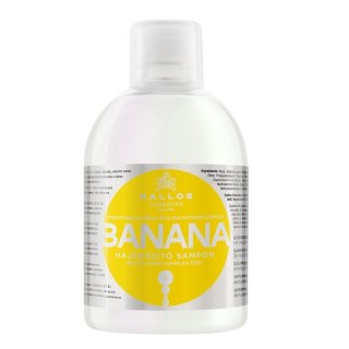 KJMN Banana Fortifying Shampoo wzmacniający szampon do włosów z kompleksem multiwitaminowym 1000ml