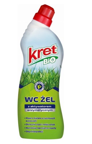 Bio Żel do WC z aktywatorem enzymatycznym 750g Kret