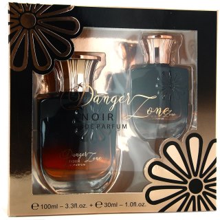 Linn Young Danger Zone Noir zestaw woda perfumowana spray 100ml + woda perfumowana spray 30ml