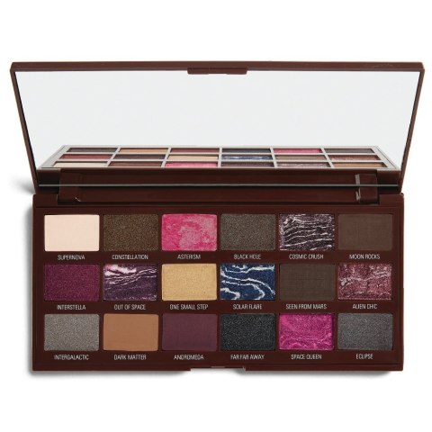 Makeup Revolution I Heart Revolution Chocolate Eyeshadow Palette paleta cieni do powiek Galactic 22g