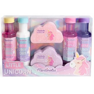 Martinelia Little Unicorn Bath Gift Set zestaw kula do kąpieli 2x150g + balsam do ciała 240ml + żel do kąpieli 2x240ml + szampon 240ml