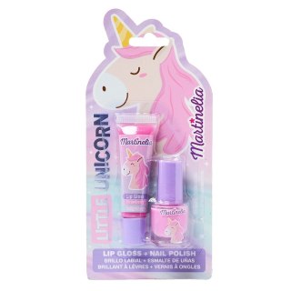 Martinelia Little Unicorn Beauty Duo zestaw lakier do paznokci 4ml + błyszczyk do ust 6ml