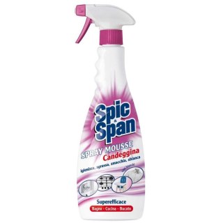 Pianka z wybielaczem w sprayu 750ml Spic&Span