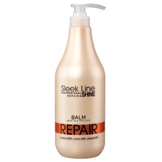 Stapiz Sleek Line Repair Balm balsam z jedwabiem do włosów zniszczonych 1000ml