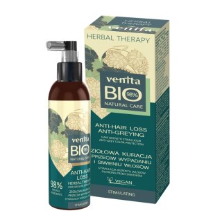 Venita Bio Natural Care Anti Hair Loss ziołowa kuracja przeciw wypadaniu i siwieniu włosów 200ml