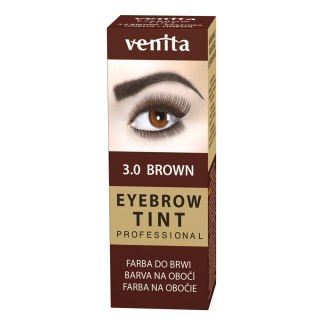 Venita Professional Eyebrow Tint farba do brwi w proszku 3.0 Brown