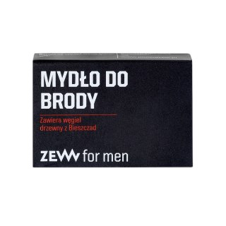 Zew For Men Mydło do brody z węglem drzewnym z Bieszczad 85ml