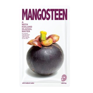 Blue Dot Mask A With Iceland Glacial Water łagodząca maseczka w płacie Mangosteen 20g