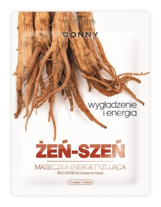 Conny Red Ginseng Essence Mask energetyzująca maseczka w płachcie Żeń-Szeń 23g