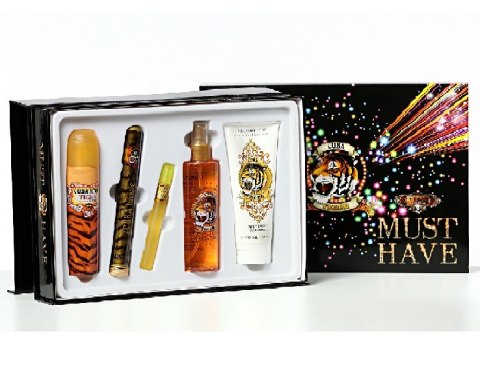 Cuba Original Cuba Tiger Must Have zestaw woda perfumowana spray 100ml + woda perfumowana spray 35ml + miniatura wody perfumowanej spray 15ml 