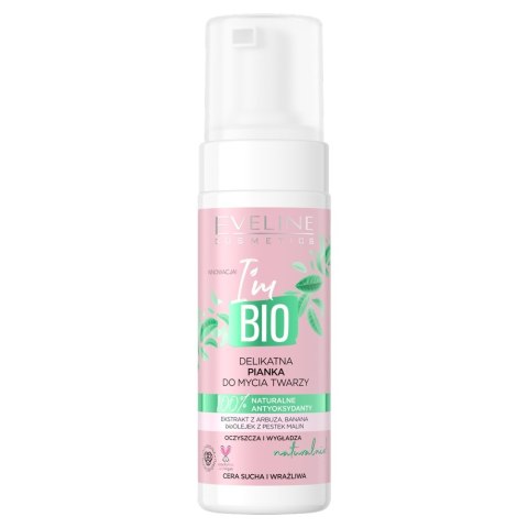 I'm Bio delikatna pianka do mycia twarzy 150ml Eveline Cosmetics