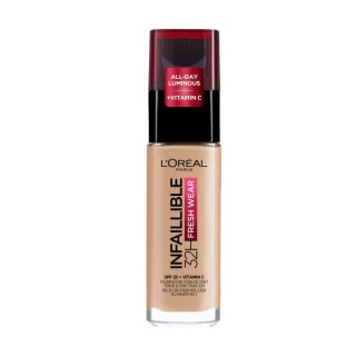 L'Oreal Paris Infaillible 32H Fresh Wear Foundation długotrwały podkład do twarzy 125 Warm Undertone 30ml