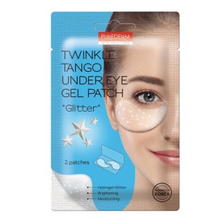 Twinkle Tango Under Eye Gel Patch przeciwzmarszczkowe płatki pod oczy z brokatem 2szt Purederm