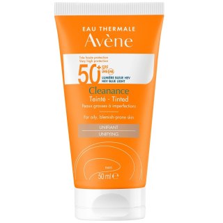 Avene Solaire Cleanance Tinted koloryzujący krem przeciwsłoneczny SPF50+ 50ml