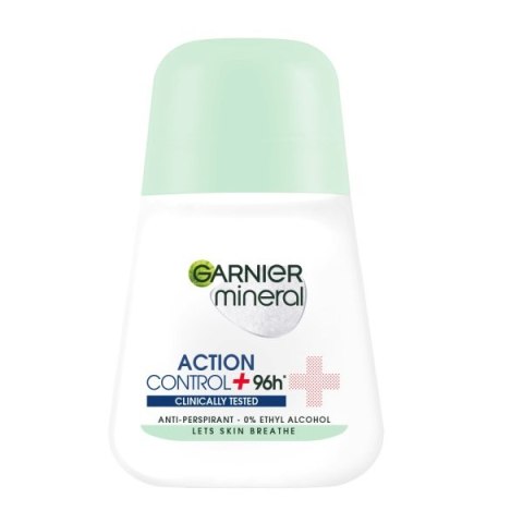 Garnier Mineral Action Control+ Clinically Tested antyperspirant w kulce 50ml Garnier Mineral Action Control+ Clinically Tested antyperspirant w kulce 50ml