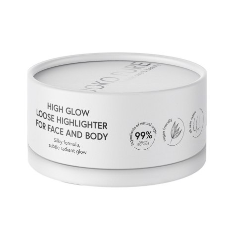 Joko Pure Holistic Care & Beauty High Glow Loose Highlighter pudrowy rozświetlacz do twarzy i ciała 6g Joko Pure Holistic Care & Beauty High Glow Loose Highlighter pudrowy rozświetlacz do twarzy i ciała 6g