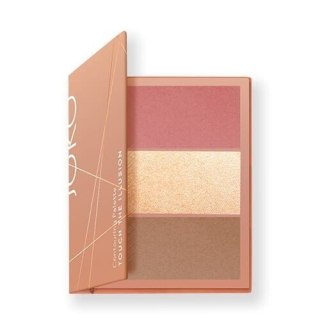 Joko Touch The Illusion Contouring Palette paletka do konturowania twarzy 3w1 03 Peach 3x3.5g