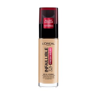 L'Oreal Paris Infaillible 32H Fresh Wear Foundation długotrwały podkład do twarzy 100 Linen 30ml