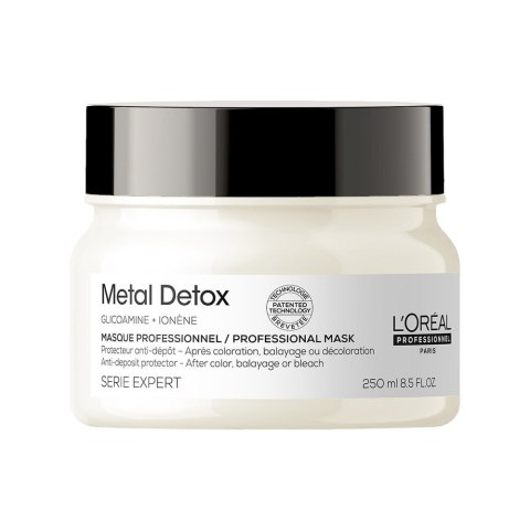L'Oreal Professionnel Serie Expert Metal Detox Mask maska zabezpieczająca włosy po zabiegu koloryzacji 250ml L'Oreal Professionnel Serie Expert Metal Detox Mask maska zabezpieczająca włosy po zabiegu koloryzacji 250ml
