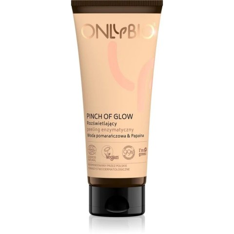 OnlyBio Pinch Of Glow rozświetlający peeling enzymatyczny 75ml OnlyBio Pinch Of Glow rozświetlający peeling enzymatyczny 75ml