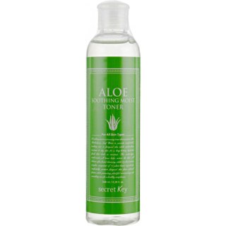 Secret Key Aloe Soothing Moist Toner kojąco-nawilżający tonik do twarzy 248ml